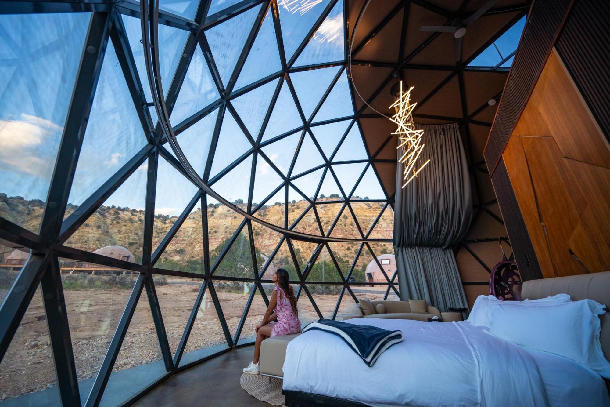 Clear Sky Resorts - Bryce Canyon - Unique Stargazing Domes 卡农维尔 外观 照片