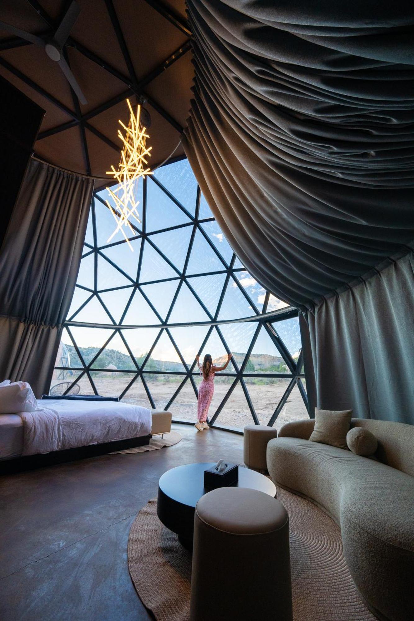 Clear Sky Resorts - Bryce Canyon - Unique Stargazing Domes 卡农维尔 外观 照片