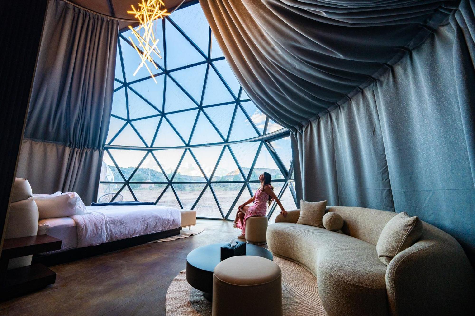 Clear Sky Resorts - Bryce Canyon - Unique Stargazing Domes 卡农维尔 外观 照片